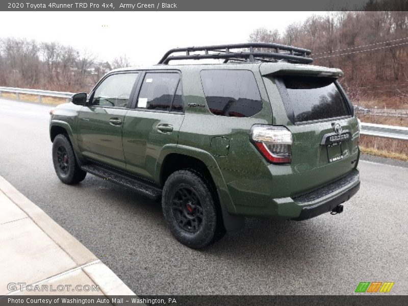 Army Green / Black 2020 Toyota 4Runner TRD Pro 4x4