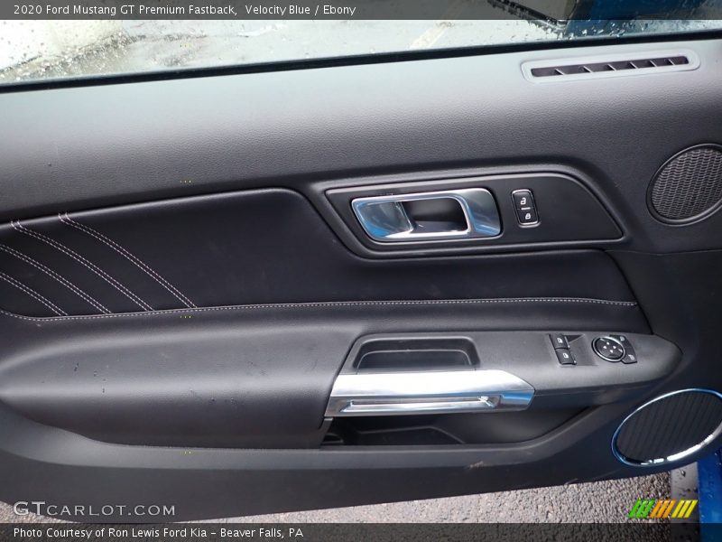 Door Panel of 2020 Mustang GT Premium Fastback