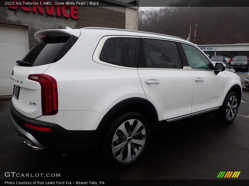 Snow White Pearl / Black 2020 Kia Telluride S AWD