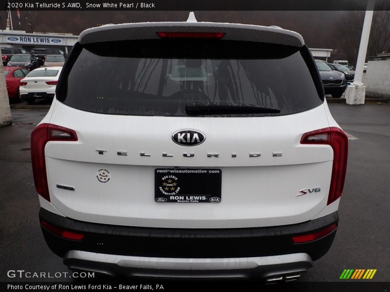 Snow White Pearl / Black 2020 Kia Telluride S AWD