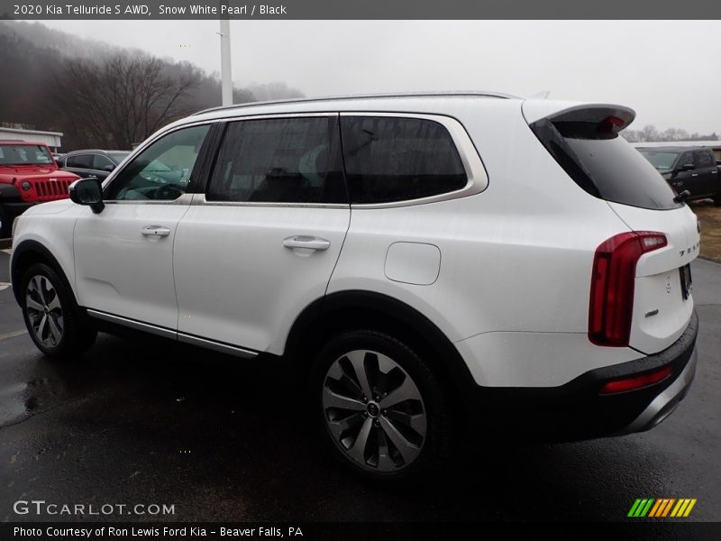 Snow White Pearl / Black 2020 Kia Telluride S AWD