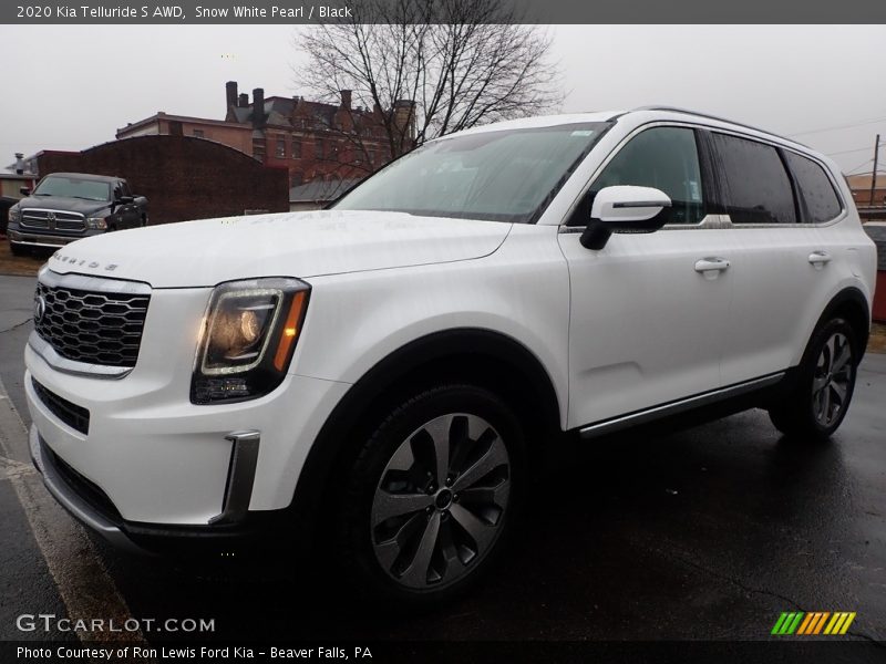 Snow White Pearl / Black 2020 Kia Telluride S AWD