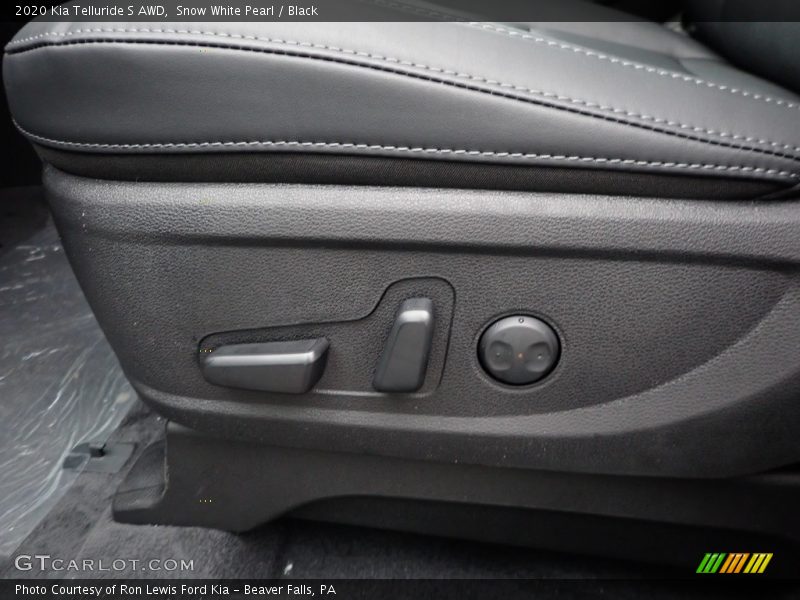 Snow White Pearl / Black 2020 Kia Telluride S AWD