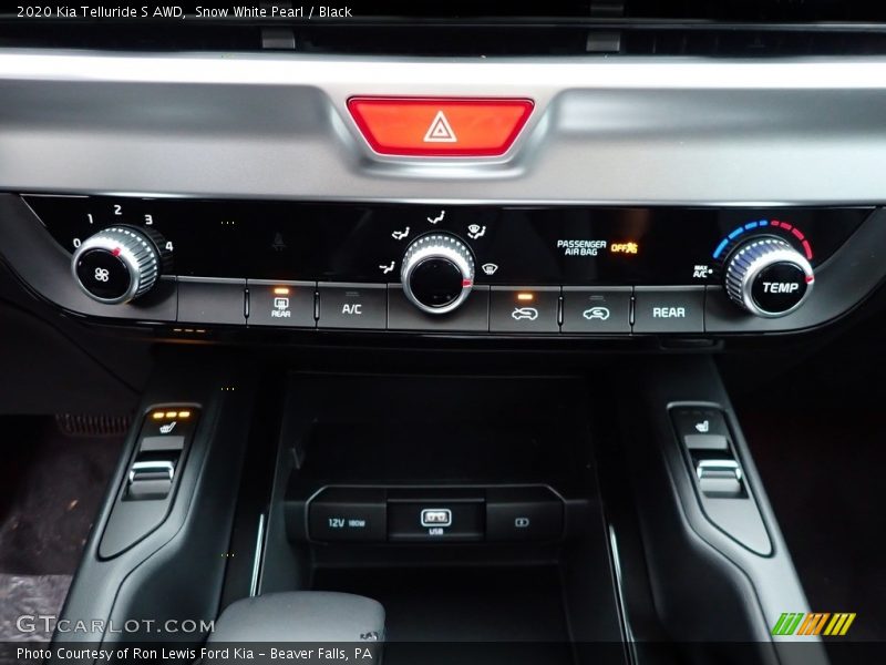 Snow White Pearl / Black 2020 Kia Telluride S AWD