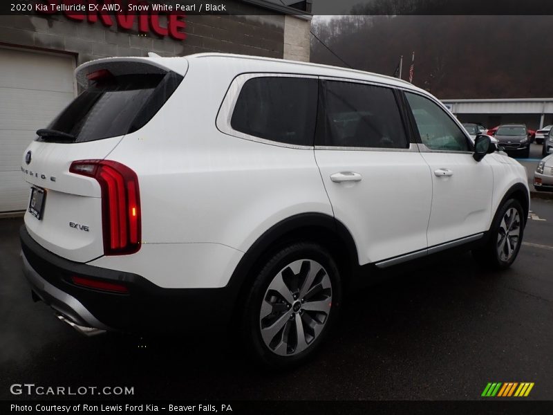 Snow White Pearl / Black 2020 Kia Telluride EX AWD