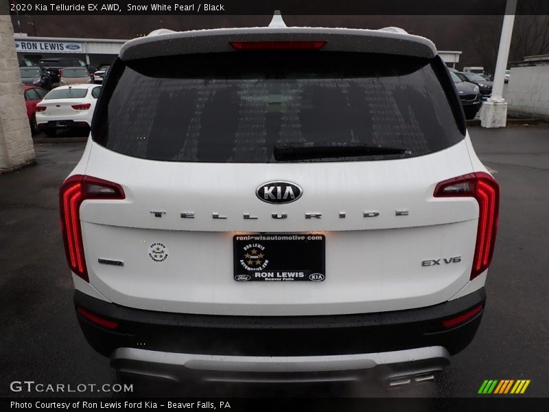 Snow White Pearl / Black 2020 Kia Telluride EX AWD