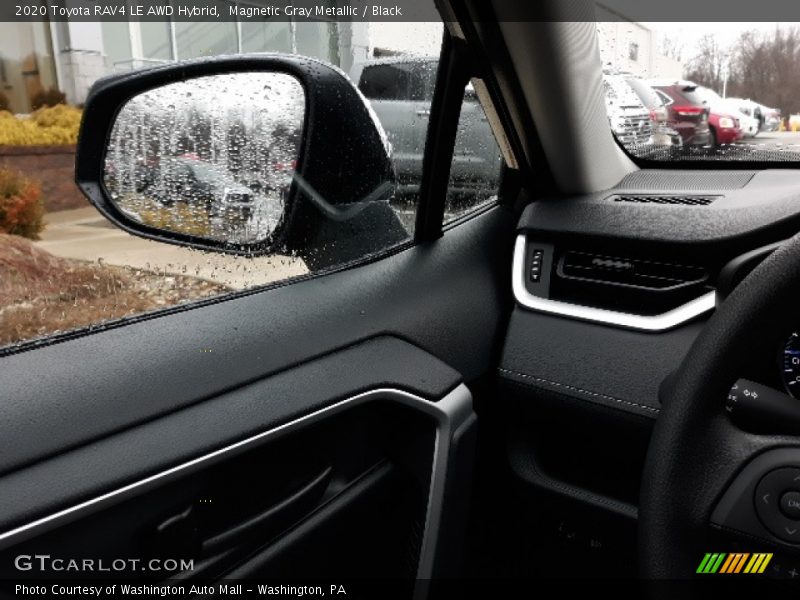 Magnetic Gray Metallic / Black 2020 Toyota RAV4 LE AWD Hybrid