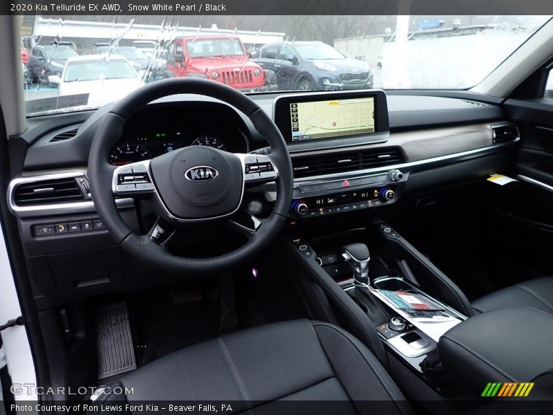 Snow White Pearl / Black 2020 Kia Telluride EX AWD