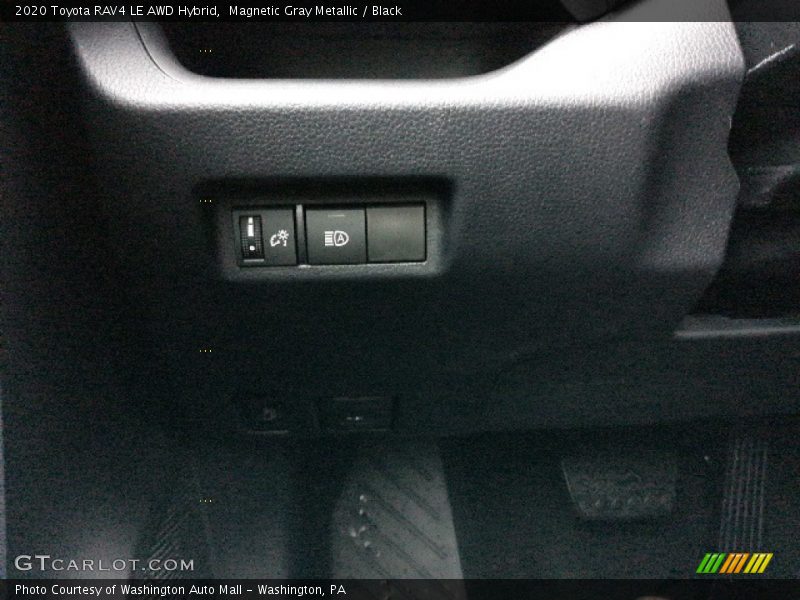 Magnetic Gray Metallic / Black 2020 Toyota RAV4 LE AWD Hybrid