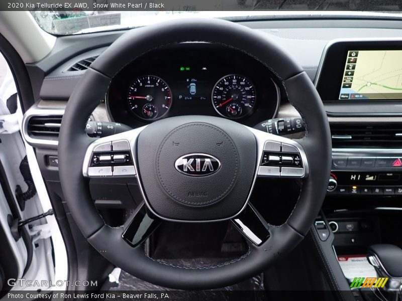 Snow White Pearl / Black 2020 Kia Telluride EX AWD