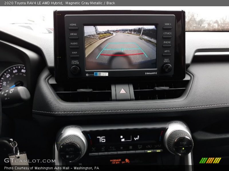 Magnetic Gray Metallic / Black 2020 Toyota RAV4 LE AWD Hybrid