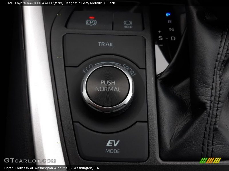 Magnetic Gray Metallic / Black 2020 Toyota RAV4 LE AWD Hybrid
