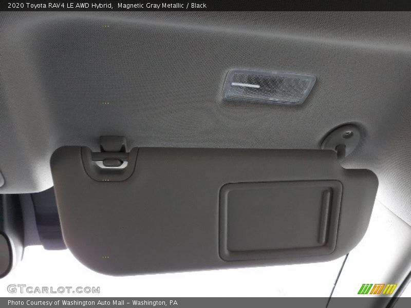 Magnetic Gray Metallic / Black 2020 Toyota RAV4 LE AWD Hybrid
