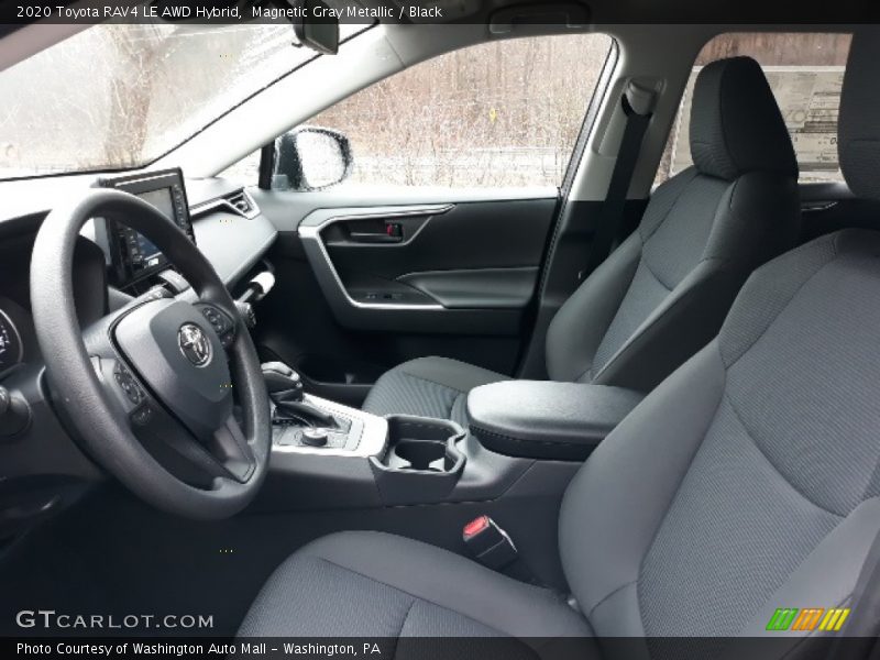 Magnetic Gray Metallic / Black 2020 Toyota RAV4 LE AWD Hybrid