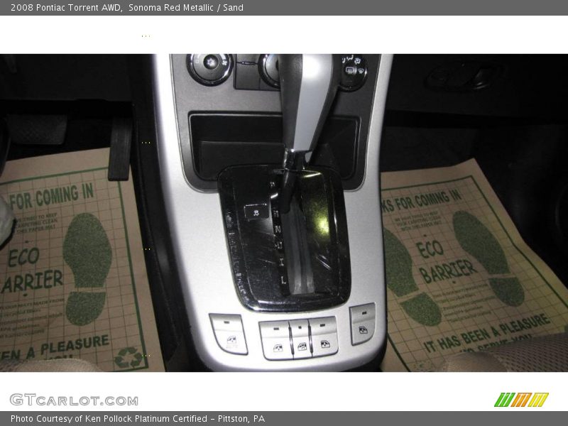 Sonoma Red Metallic / Sand 2008 Pontiac Torrent AWD