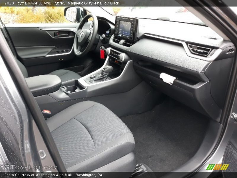 Magnetic Gray Metallic / Black 2020 Toyota RAV4 LE AWD Hybrid