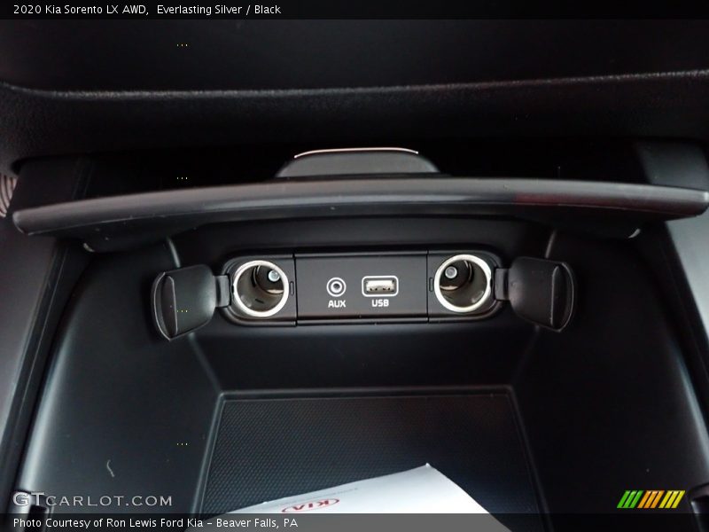Everlasting Silver / Black 2020 Kia Sorento LX AWD
