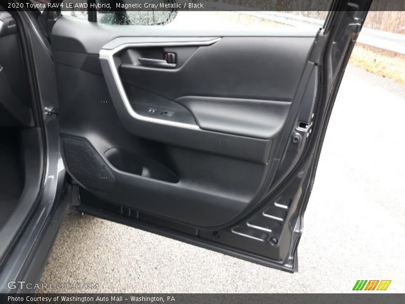 Magnetic Gray Metallic / Black 2020 Toyota RAV4 LE AWD Hybrid