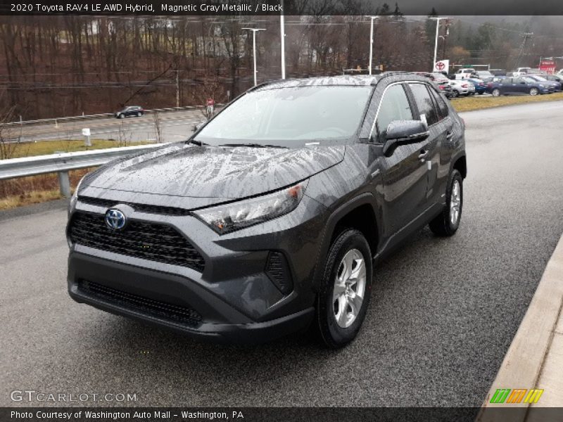 Magnetic Gray Metallic / Black 2020 Toyota RAV4 LE AWD Hybrid