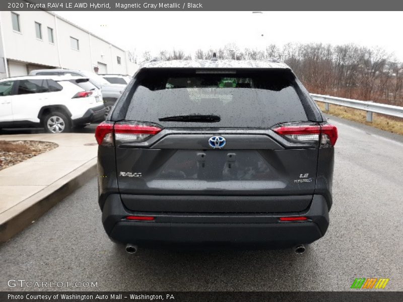 Magnetic Gray Metallic / Black 2020 Toyota RAV4 LE AWD Hybrid