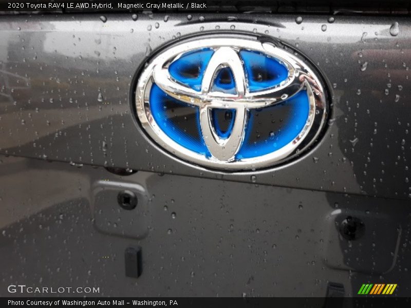 Magnetic Gray Metallic / Black 2020 Toyota RAV4 LE AWD Hybrid