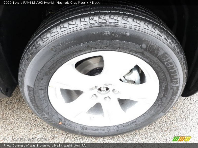 Magnetic Gray Metallic / Black 2020 Toyota RAV4 LE AWD Hybrid