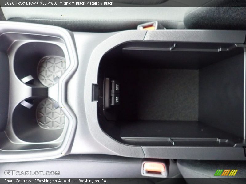 Midnight Black Metallic / Black 2020 Toyota RAV4 XLE AWD