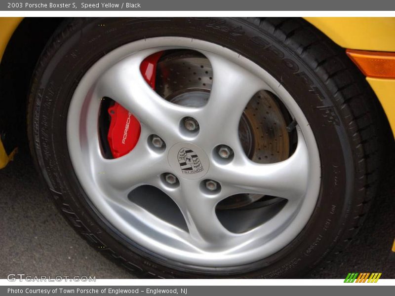 Speed Yellow / Black 2003 Porsche Boxster S