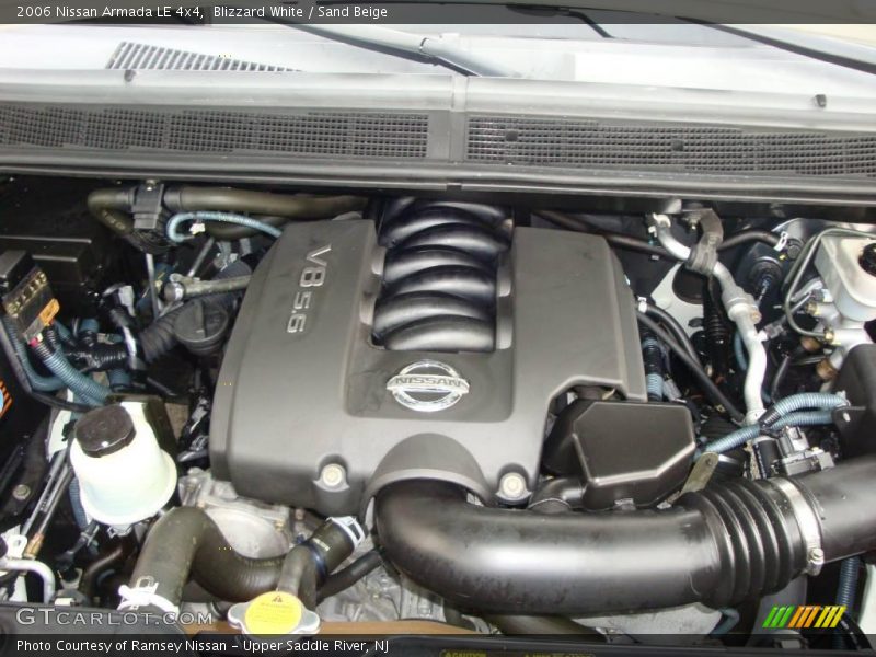 Blizzard White / Sand Beige 2006 Nissan Armada LE 4x4