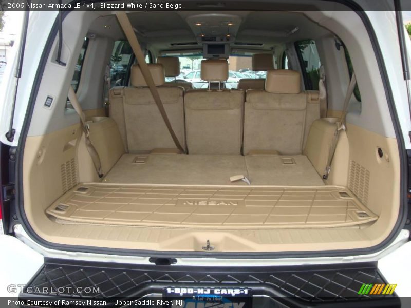 Blizzard White / Sand Beige 2006 Nissan Armada LE 4x4