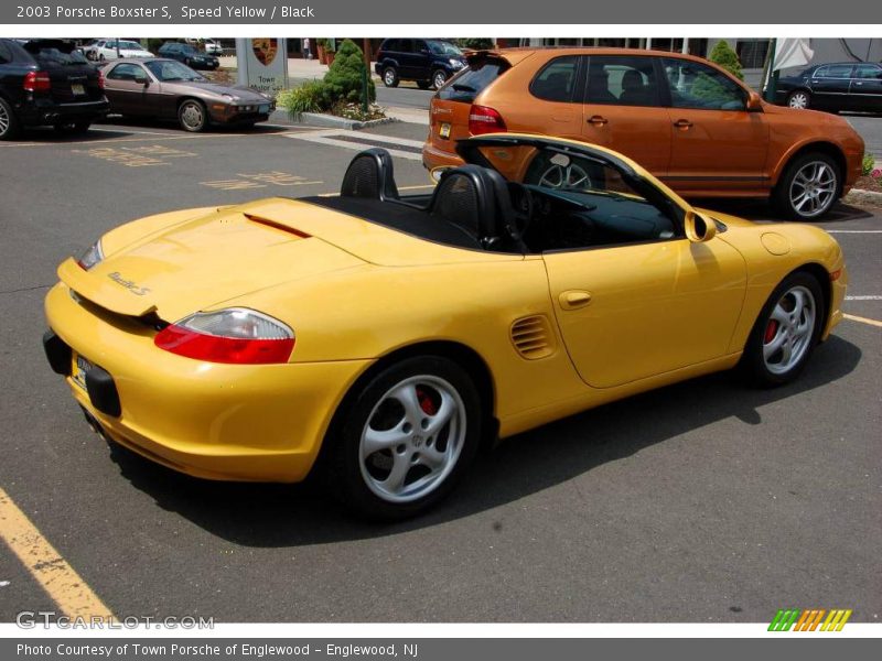 Speed Yellow / Black 2003 Porsche Boxster S