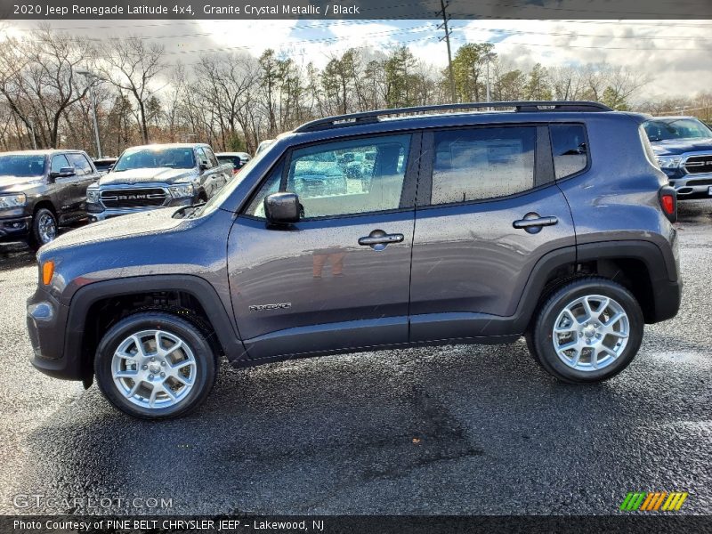 Granite Crystal Metallic / Black 2020 Jeep Renegade Latitude 4x4