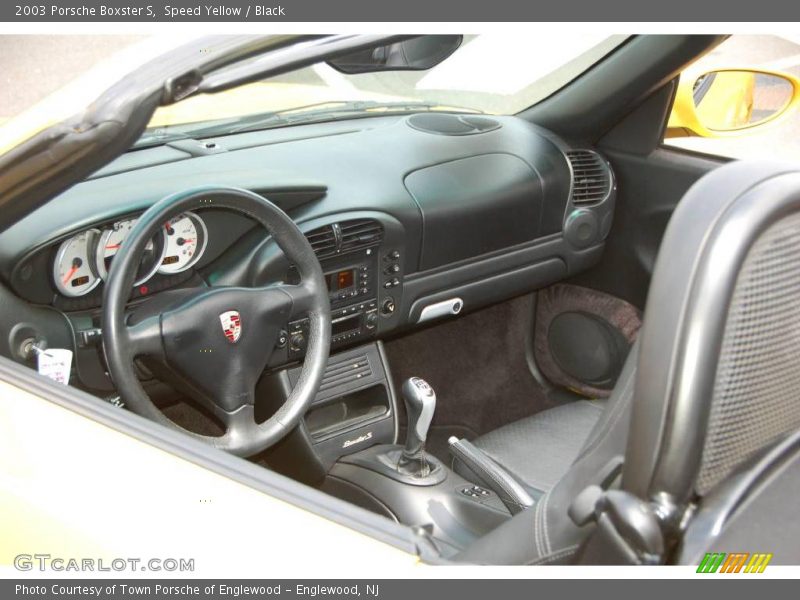Speed Yellow / Black 2003 Porsche Boxster S