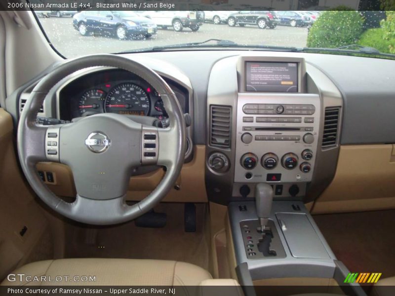 Blizzard White / Sand Beige 2006 Nissan Armada LE 4x4