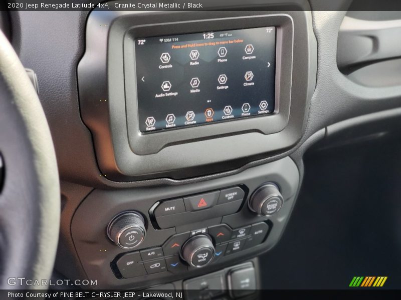 Granite Crystal Metallic / Black 2020 Jeep Renegade Latitude 4x4