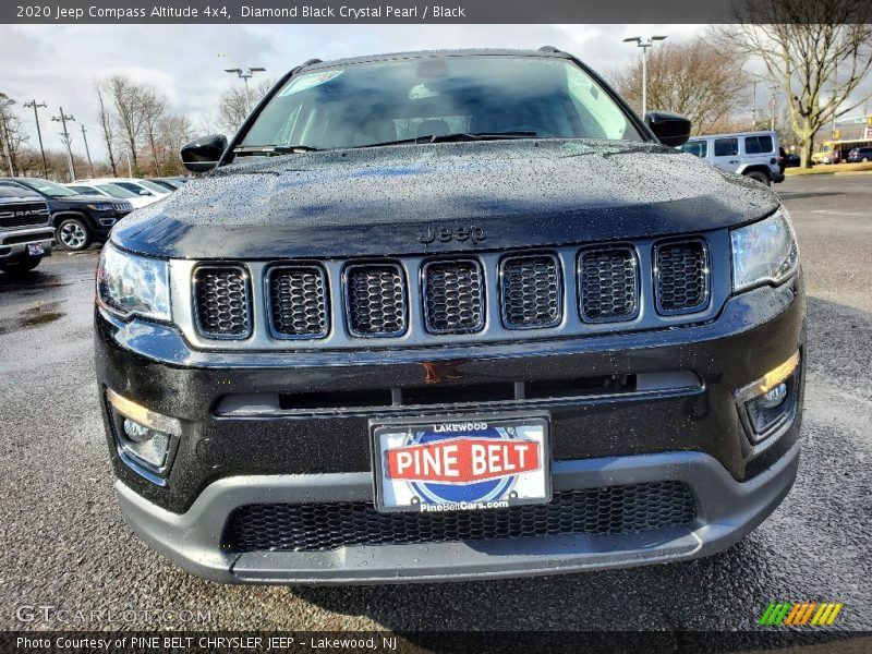 Diamond Black Crystal Pearl / Black 2020 Jeep Compass Altitude 4x4