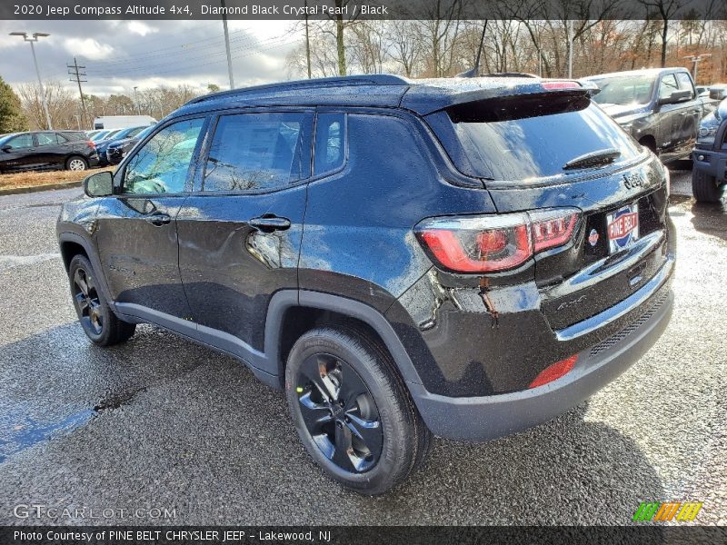 Diamond Black Crystal Pearl / Black 2020 Jeep Compass Altitude 4x4