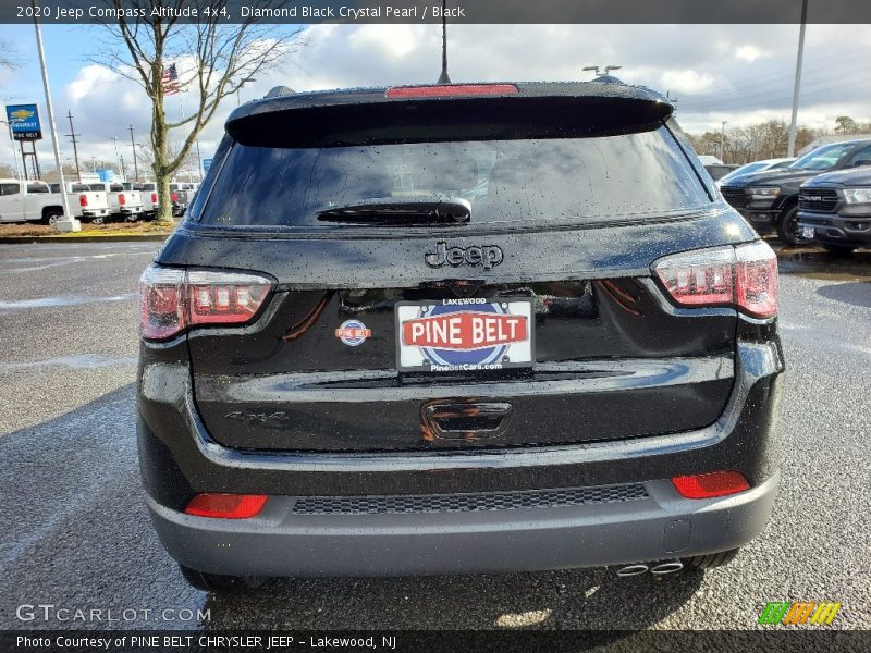 Diamond Black Crystal Pearl / Black 2020 Jeep Compass Altitude 4x4