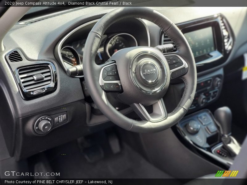 Diamond Black Crystal Pearl / Black 2020 Jeep Compass Altitude 4x4