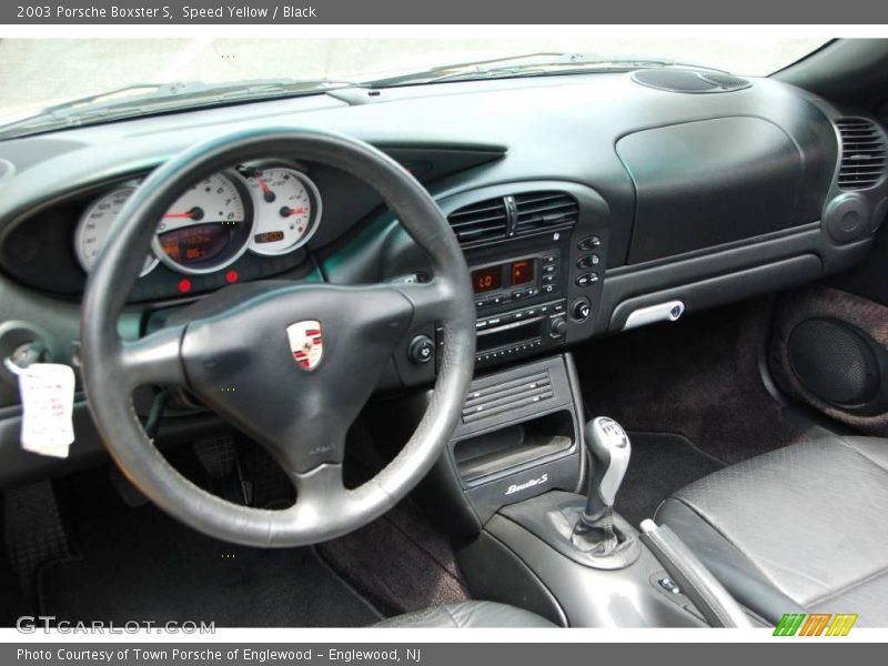 Speed Yellow / Black 2003 Porsche Boxster S