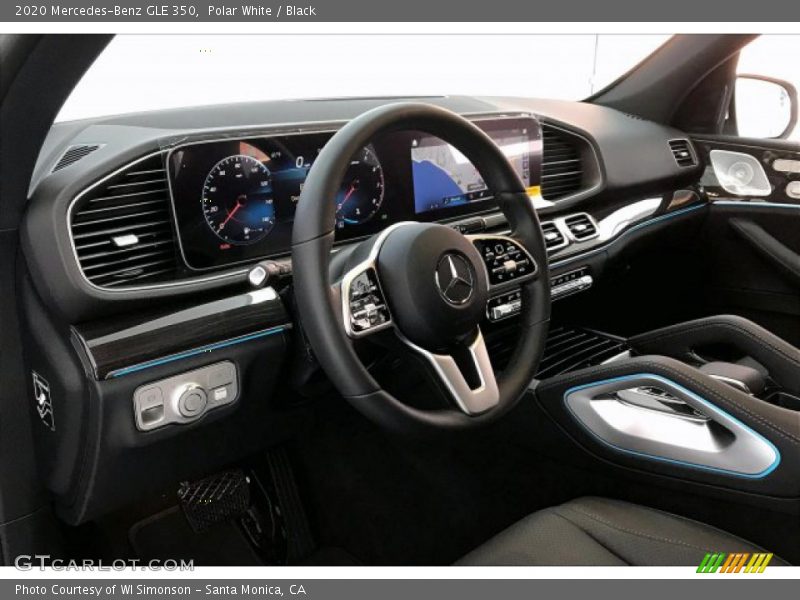 Polar White / Black 2020 Mercedes-Benz GLE 350