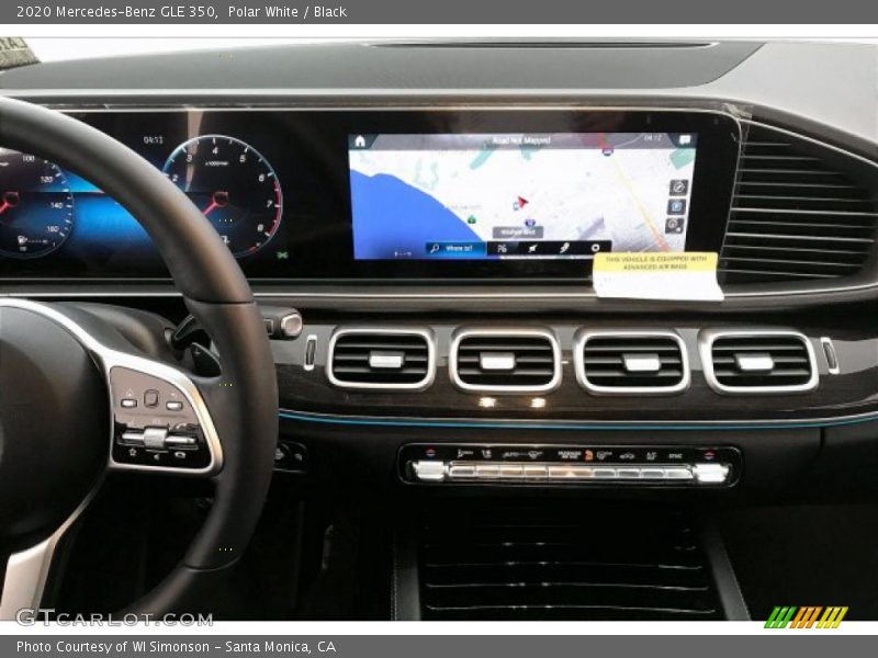 Polar White / Black 2020 Mercedes-Benz GLE 350