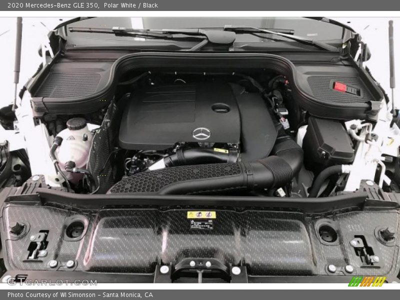 Polar White / Black 2020 Mercedes-Benz GLE 350