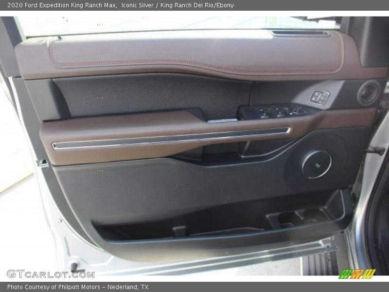 Iconic Silver / King Ranch Del Rio/Ebony 2020 Ford Expedition King Ranch Max