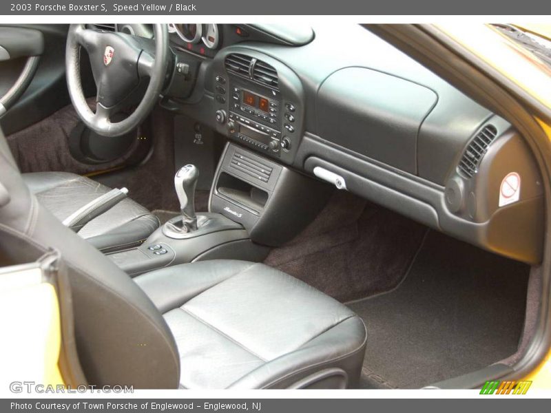 Speed Yellow / Black 2003 Porsche Boxster S
