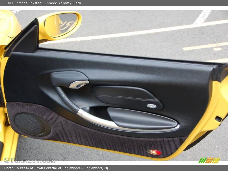 Speed Yellow / Black 2003 Porsche Boxster S