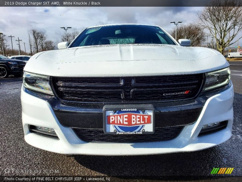 White Knuckle / Black 2019 Dodge Charger SXT AWD
