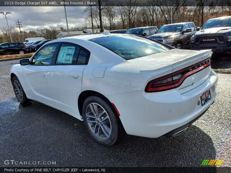 White Knuckle / Black 2019 Dodge Charger SXT AWD