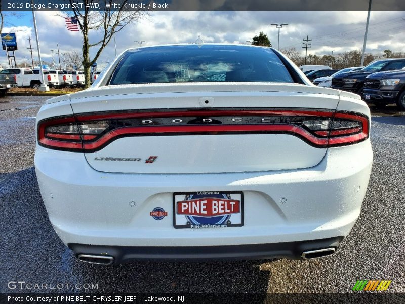 White Knuckle / Black 2019 Dodge Charger SXT AWD