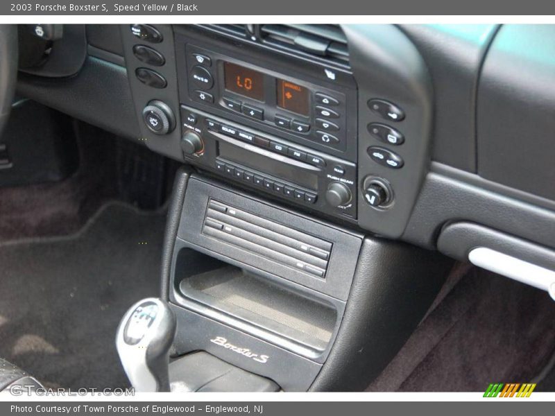 Speed Yellow / Black 2003 Porsche Boxster S